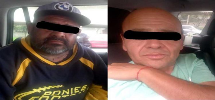 Detienen a 2 presuntos ladrones en Toluca