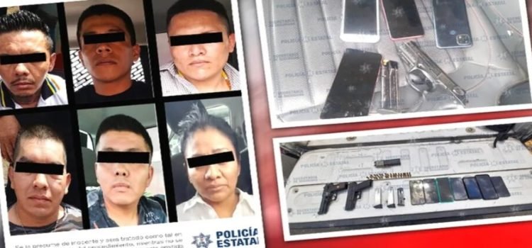 Detienen a 6 presuntos involucrados en un homicidio ocurrido en Querétaro