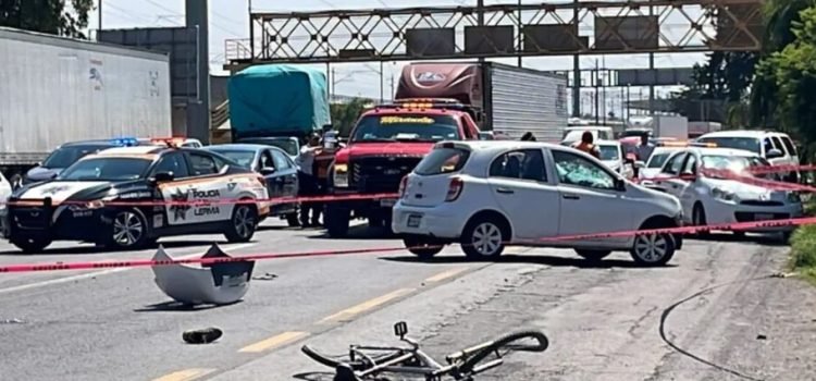 Ciclista muere tras ser arrollado en Toluca