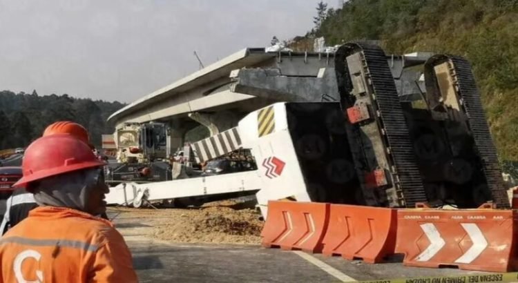 Trabajador muere en obras del Tren Interurbano tras volcadura de grúa