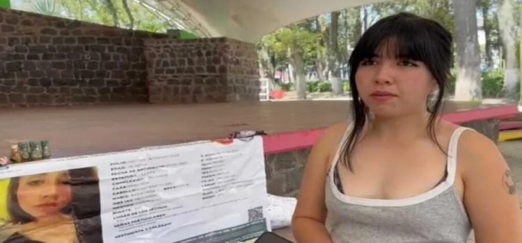 Joven de Toluca inicia bazar con causa para financiar la búsqueda de su hermana