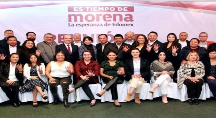 Delfina Gómez se reunió con alcaldes y diputados del Edomex