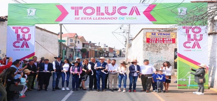 Toluca trabaja en su transformación con obras de alto impacto