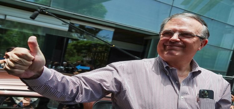 Marcelo Ebrard propone un acuaférico, contra falta de agua en Edomex