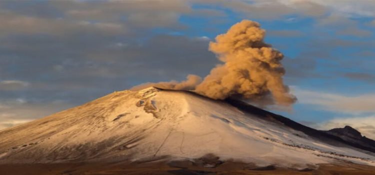 Cae ceniza del Popocatépetl en Edomex y Puebla tras 14 exhalaciones Cae ceniza del Popocatépetl en Edomex y Puebla tras 14 exhalaciones
