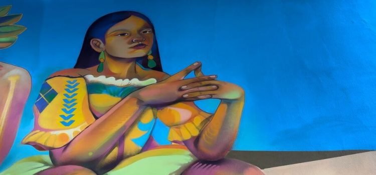 Con murales urbanos, buscan reforzar los derechos de las mujeres en el Edomex