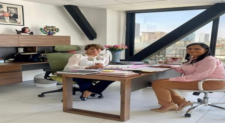 Ariadna Montiel se reúne con Delfina Gómez para hablar sobre Bienestar en el Edomex