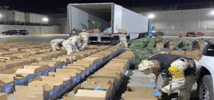 Sedena en Edomex logra 115 detenciones y 400 kilos de droga decomisada durante junio