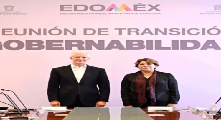 Delfina Gómez se reunió con Del Mazo; comienza proceso de transición en Edomex