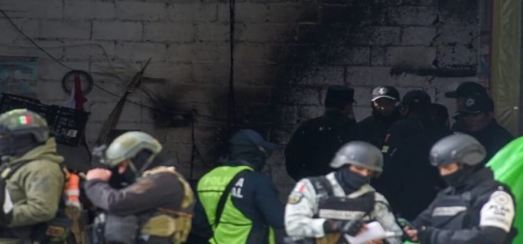 Detienen a 5 más por incendio en Central de Abasto de Toluca