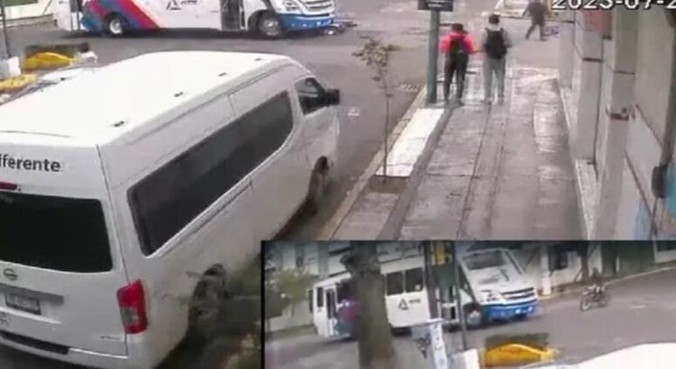Chófer de camión atropelló a motociclista en Toluca
