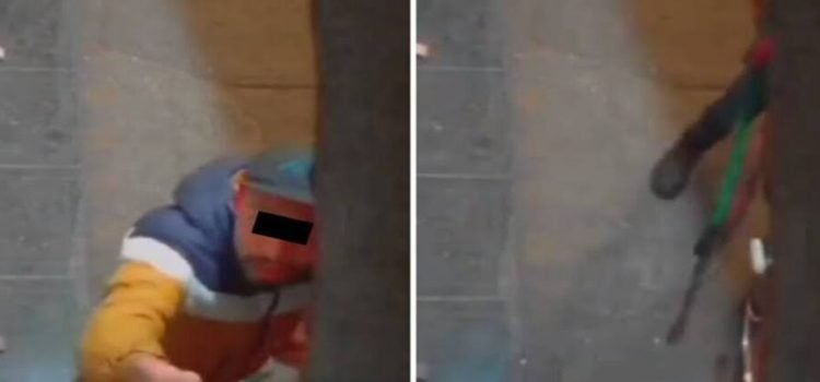 Delincuentes roban cámaras en Toluca Delincuentes roban cámaras en Toluca