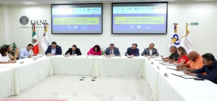 Se firma convenio para Fiesta de la Cultura Regional de la UANL