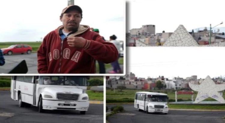 Habitantes y chóferes disputan ruta de transporte público en Toluca