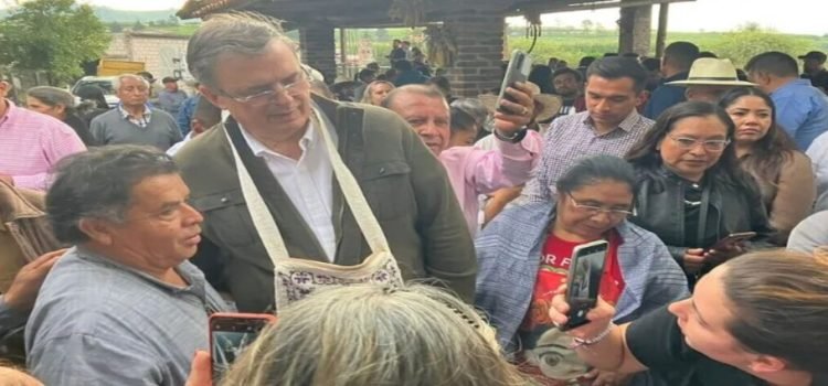 Marcelo Ebrard realiza su primera visita al Valle de Toluca