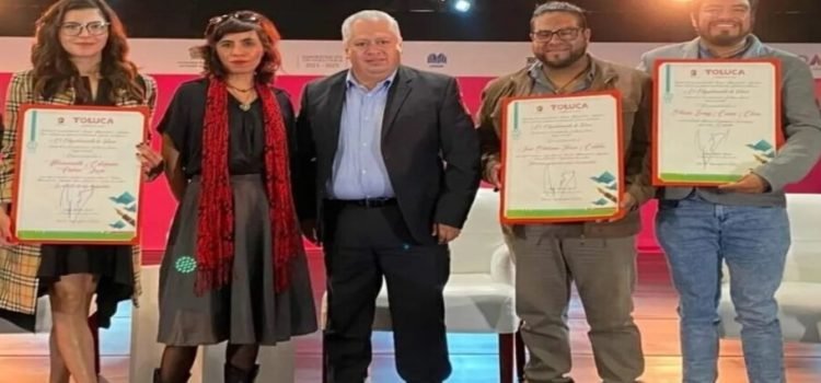 Alma Mancilla recibió el Premio Nacional de Literatura “Toluca Llena de Vida” en FILEM 2023