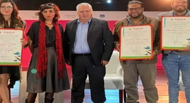 Alma Mancilla recibió el Premio Nacional de Literatura “Toluca Llena de Vida” en FILEM 2023