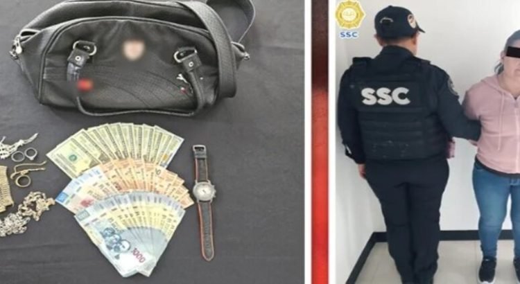 Mujer roba casi 30,000 pesos en Toluca; víctima la vio por las cámaras