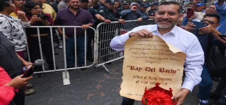 Habitantes protestaron contra baches en calles de Toluca