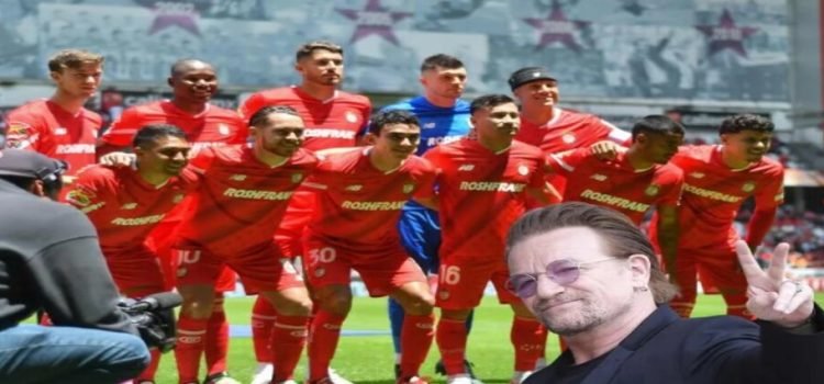 El cantante ‘Bono’ se declara aficionado del Toluca