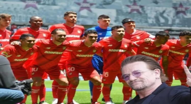 El cantante ‘Bono’ se declara aficionado del Toluca