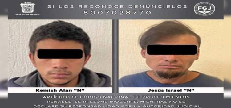 Detienen a presuntos homicidas de 2 profesores en Toluca
