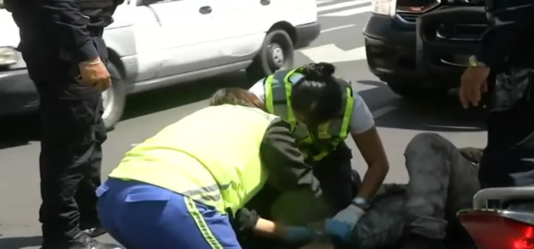 Autobús atropelló a un hombre en la terminal de Toluca