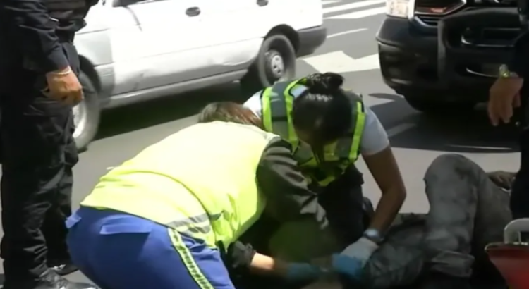 Autobús atropelló a un hombre en la terminal de Toluca