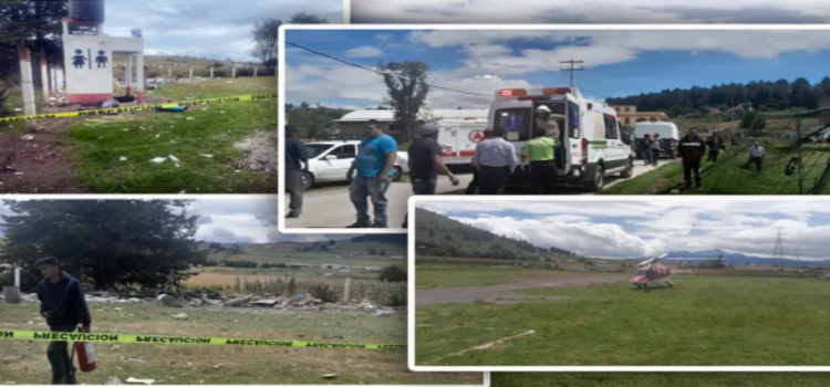 Explosión en polvorín de Almoloya deja una persona gravemente lesionada