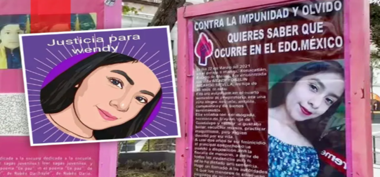 Colocan memorial para Wendy Joselyn, víctima de feminicidio en Xonacatlán