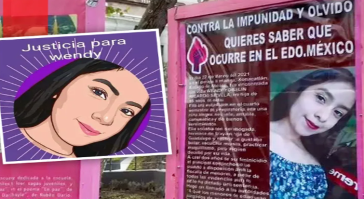 Colocan memorial para Wendy Joselyn, víctima de feminicidio en Xonacatlán