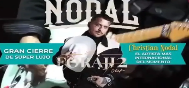 Cristian Nodal cerrará la Feria y Festival del Alfeñique en Toluca