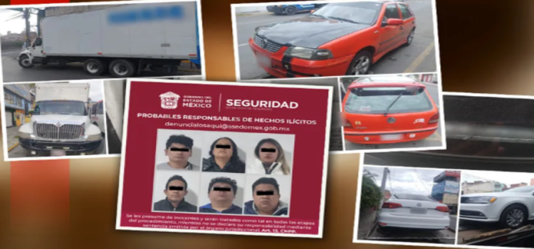 Detienen a 6 por robo a panadería en Toluca
