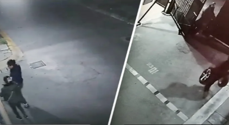 Cámaras de seguridad captan robo de autopartes en Toluca