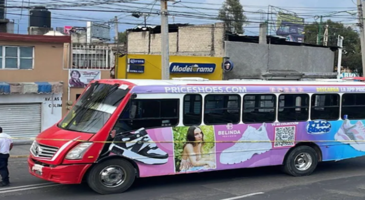 Autobús atropelló a mujer en Toluca