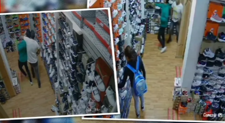 Sujeto somete y golpea a joven en una zapatería de Toluca