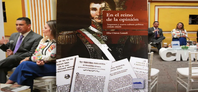 Presentan en Toluca el libro “En el Reino de la Opinión: impreso y nueva cultura política”