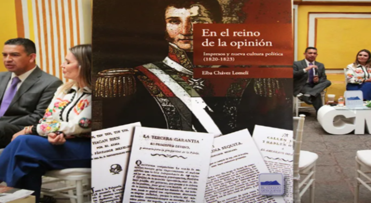 Presentan en Toluca el libro “En el Reino de la Opinión: impreso y nueva cultura política”
