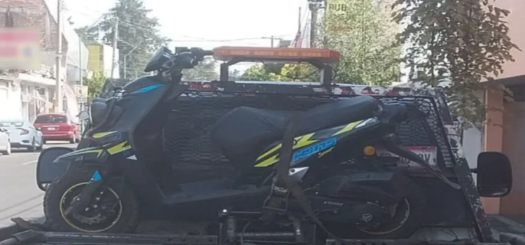 Combaten robo de motocicletas en Toluca
