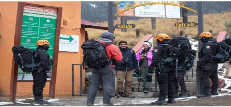 Suspende acceso al cráter del Nevado de Toluca
