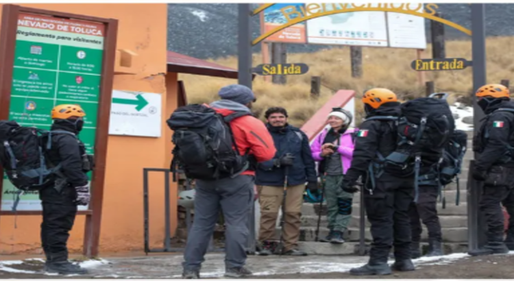 Suspende acceso al cráter del Nevado de Toluca