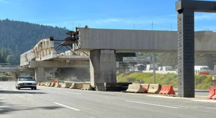 Restablecen circulación en la México-Toluca, tras cierre por obras de Tren Interurbano