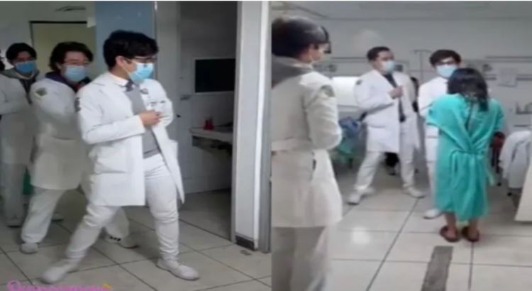 Médicos festejan a quinceañera hospitalizada en Toluca