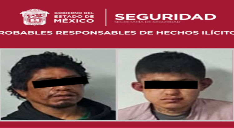 Detienen a 2 presuntos ‘Moto-ratas’ en Toluca