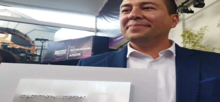 Instalarán señalizaciones braille en calles y negocios de Toluca