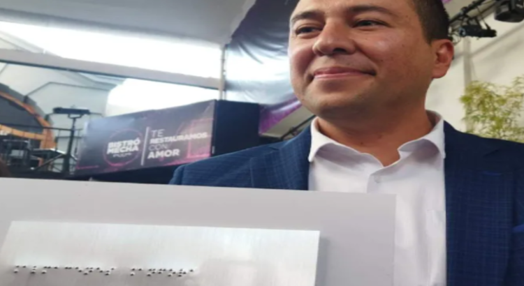 Instalarán señalizaciones braille en calles y negocios de Toluca