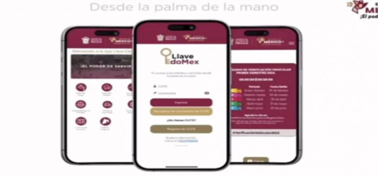 Presentan la app “Llave Edomex”