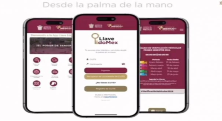 Presentan la app “Llave Edomex”