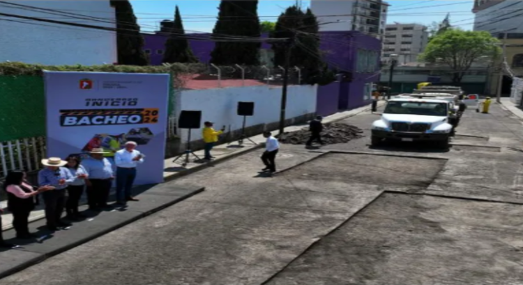 Comienza Programa de Bacheo 2024 en el centro de Toluca