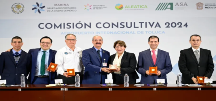 Realizan sesión de la Comisión Consultiva del Aeropuerto Internacional de Toluca
